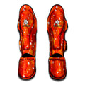 Salmon Roe Print Muay Thai Shin Guards