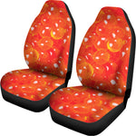 Salmon Roe Print Universal Fit Car Seat Covers