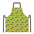 Salmon Sushi And Rolls Pattern Print Apron