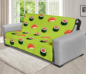 Salmon Sushi And Rolls Pattern Print Futon Protector