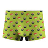 Salmon Sushi And Rolls Pattern Print Men's Boxer Briefs