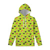 Salmon Sushi And Rolls Pattern Print Pullover Hoodie