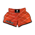 Salmon Artwork Print Muay Thai Boxing Shorts