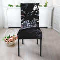 Samurai And Crow Print Dining Chair Slipcover