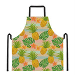 Sand Beach Pineapple Pattern Print Apron