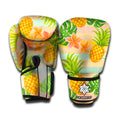 Sand Beach Pineapple Pattern Print Boxing Gloves