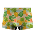 Sand Beach Pineapple Pattern Print Men's Boxer Briefs
