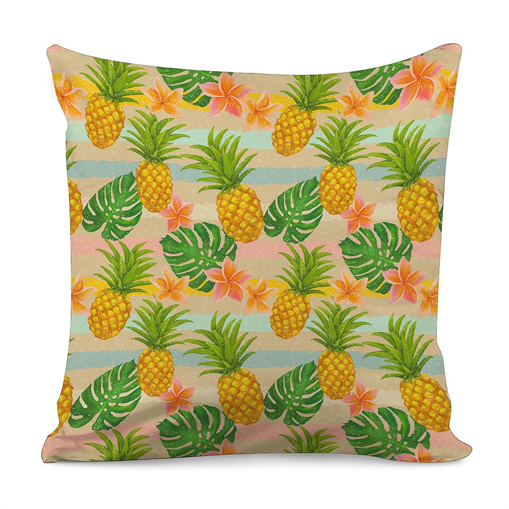 Sand Beach Pineapple Pattern Print Pillow Cover