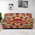 Sangria Mandala Bohemian Pattern Print Sofa Cover