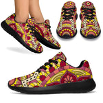 Sangria Mandala Bohemian Pattern Print Sport Shoes GearFrost