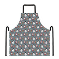 Santa Claus And Friends Pattern Print Apron