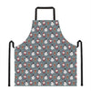 Santa Claus And Friends Pattern Print Apron