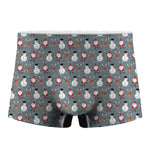 Santa Claus And Friends Pattern Print Men's Boxer Briefs