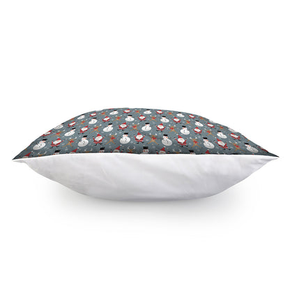 Santa Claus And Friends Pattern Print Pillow Cover