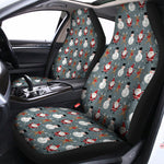 Santa Claus And Friends Pattern Print Universal Fit Car Seat Covers