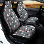 Santa Claus And Friends Pattern Print Universal Fit Car Seat Covers