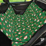 Santa Claus And Reindeer Emoji Print Pet Car Back Seat Cover