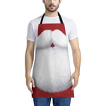 Santa Claus Beard Print Apron