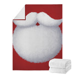 Santa Claus Beard Print Blanket