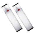 Santa Claus Beard Print Car Seat Belt Covers