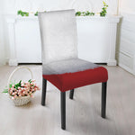 Santa Claus Beard Print Dining Chair Slipcover