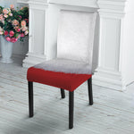 Santa Claus Beard Print Dining Chair Slipcover