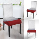 Santa Claus Beard Print Dining Chair Slipcover