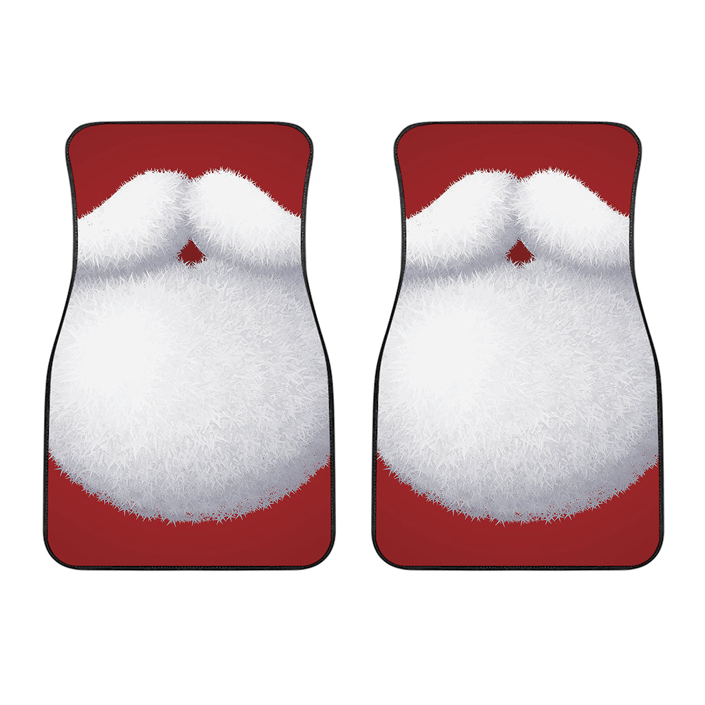 Santa Claus Beard Print Front Car Floor Mats