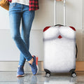 Santa Claus Beard Print Luggage Cover