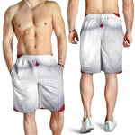Santa Claus Beard Print Men's Shorts