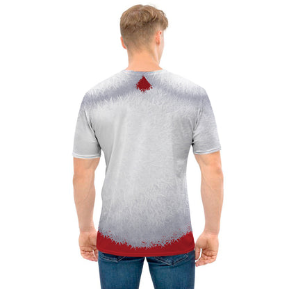 Santa Claus Beard Print Men's T-Shirt