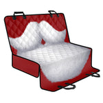 Santa Claus Beard Print Pet Car Back Seat Cover