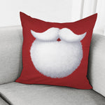 Santa Claus Beard Print Pillow Cover