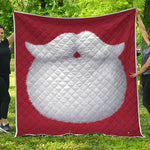 Santa Claus Beard Print Quilt
