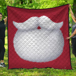 Santa Claus Beard Print Quilt