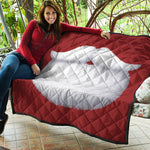 Santa Claus Beard Print Quilt