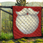 Santa Claus Beard Print Quilt