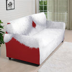 Santa Claus Beard Print Sofa Cover