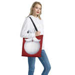 Santa Claus Beard Print Tote Bag