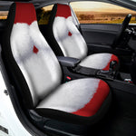 Santa Claus Beard Print Universal Fit Car Seat Covers