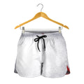 Santa Claus Beard Print Women's Shorts