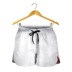 Santa Claus Beard Print Women's Shorts
