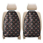 Santa Claus Deer Pattern Print Car Seat Organizers