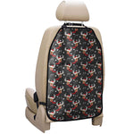 Santa Claus Deer Pattern Print Car Seat Organizers