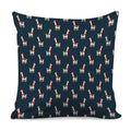 Santa Claus Llama Xmas Pattern Print Pillow Cover