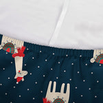 Santa Claus Llama Xmas Pattern Print Sofa Cover