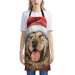 Santa Labrador Retriever Print Apron