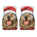 Santa Labrador Retriever Print Front Car Floor Mats