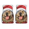 Santa Labrador Retriever Print Front Car Floor Mats