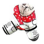 Santa Shih Tzu Print Boxing Gloves